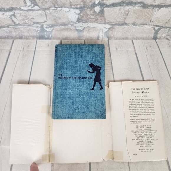 Vintage Nancy Drew 1935 The Message in the Hollow Oak Hardcover Book - Picture 14 of 14
